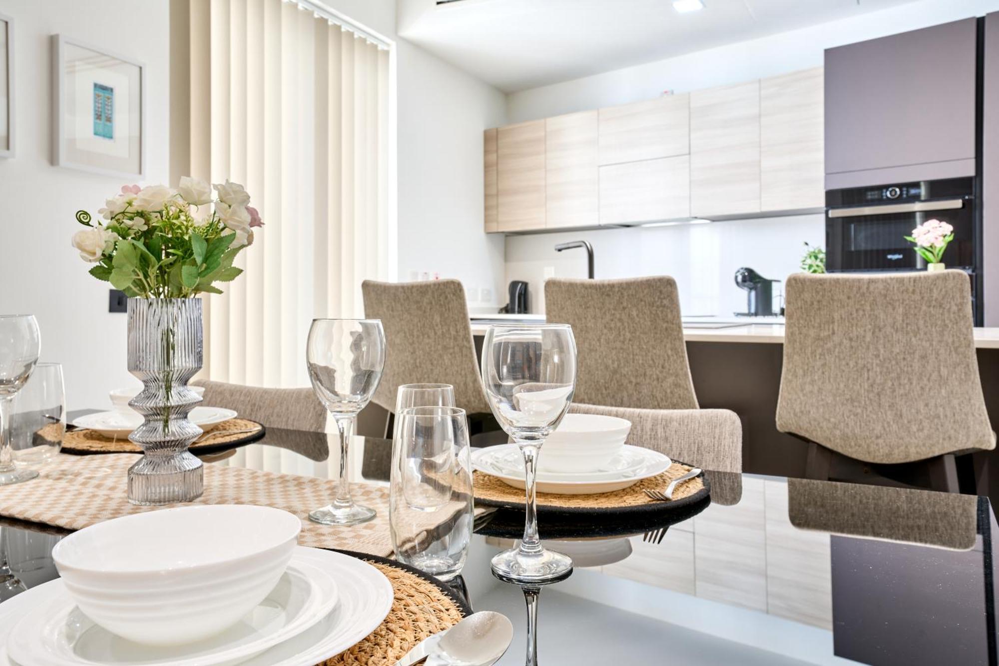 Stylish Apartment In Tigne Point スリーマ エクステリア 写真